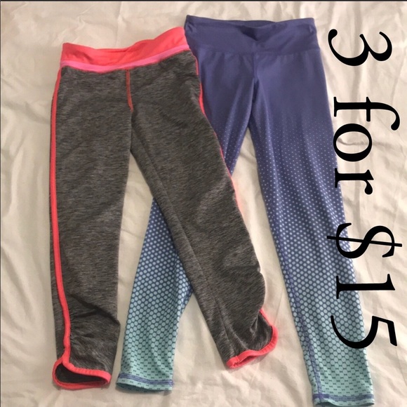 Cat & Jack Other - 2 PAIRS girls 7-8 yoga pants